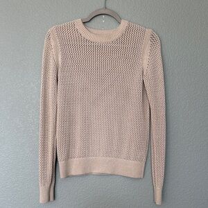 Everlane Mesh Cotton Crewneck